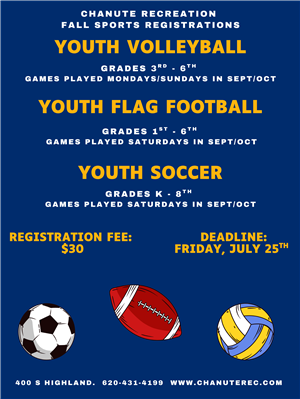 Youth Fall Sports