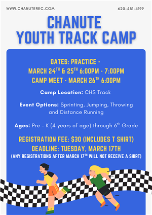 Chanute Youth Track Camp