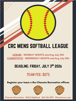 Men's Slow Pitch Softball