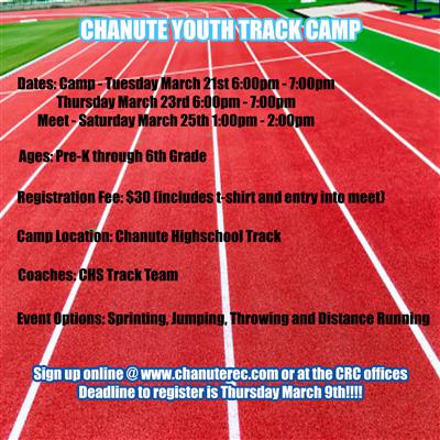 Chanute Youth Track Camp