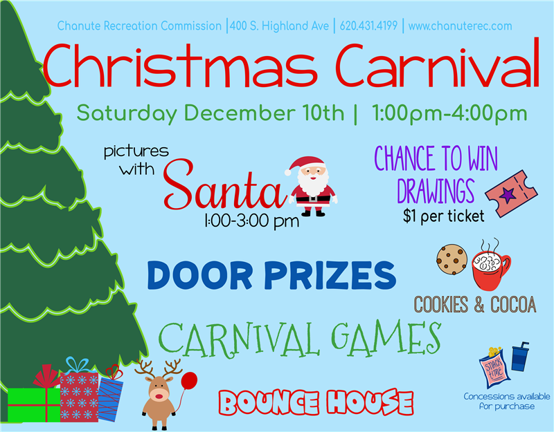 Chanute Recreation Commission Christmas Carnival
